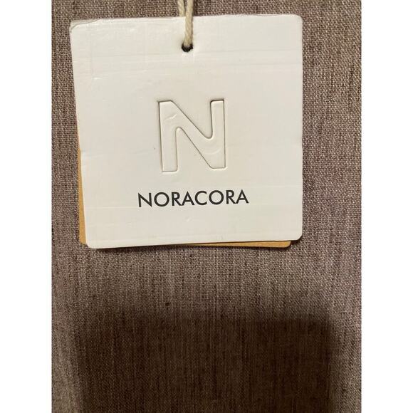 Women's NWT Noracora Brown Open Front Short Sleeve Jacket Cover Up Size Small - Picture 3 of 7